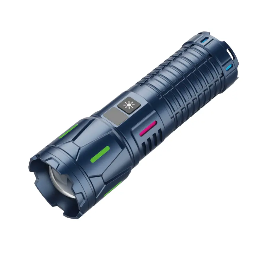 100W LED Senter Taktis USB Isi Ulang