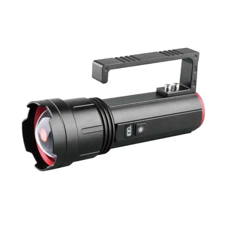 50W Laser Putih Handheld Senter Bisa Diisi Ulang