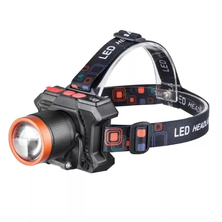 IP46 Putih Laser 30W Headlamp kanggo Kabeh Night Outdoor Aktivitas