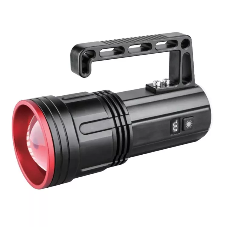 Portable LED Senter Genggam kanggo Ngarep Outdoor Darurat