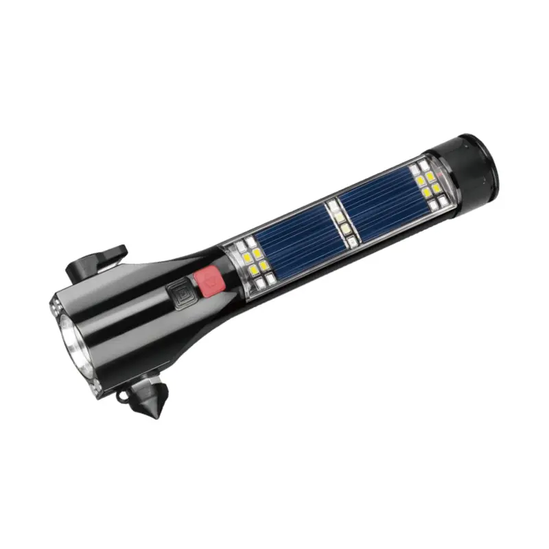 Alat Darurat Solar Senter Powered karo Safety Hammer